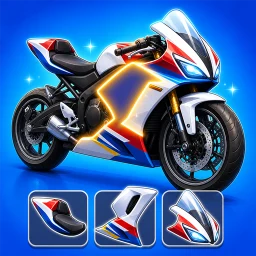 Значок Bike Builder & Repair Games